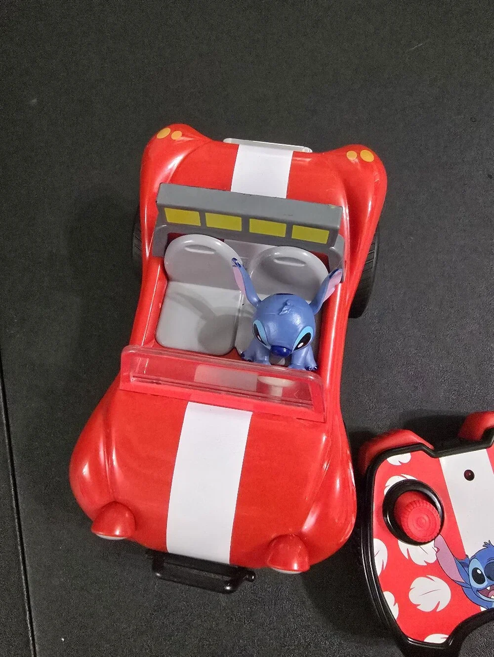 Disney Red and White Stitch Remote Control Dune Buggy